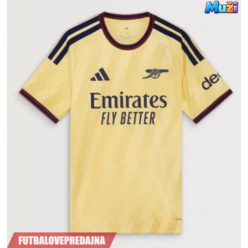 Lacne Muži Futbalové dres Arsenal Martin Odegaard #8 2026-27 Krátky Rukáv - Tretina
